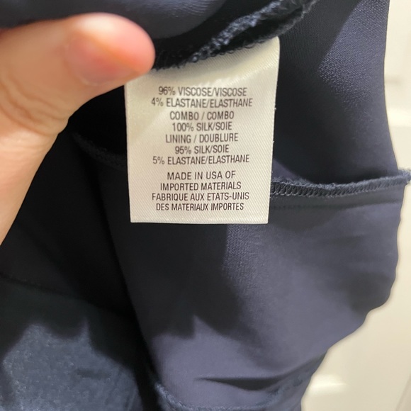 Cushnie one shoulder crepe jumpsuit. Midnight blue. Size 0. New with tags. - Picture 12 of 13